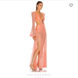 Patbo mesh long sleeve dress size small NWOT